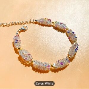 1pc Fashion And Delicate Glass Beads Bracelet